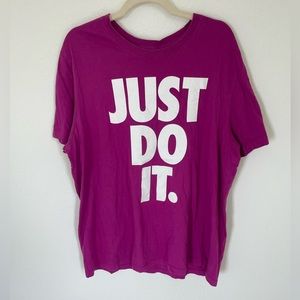 Nike Pink T Shirt Size XL